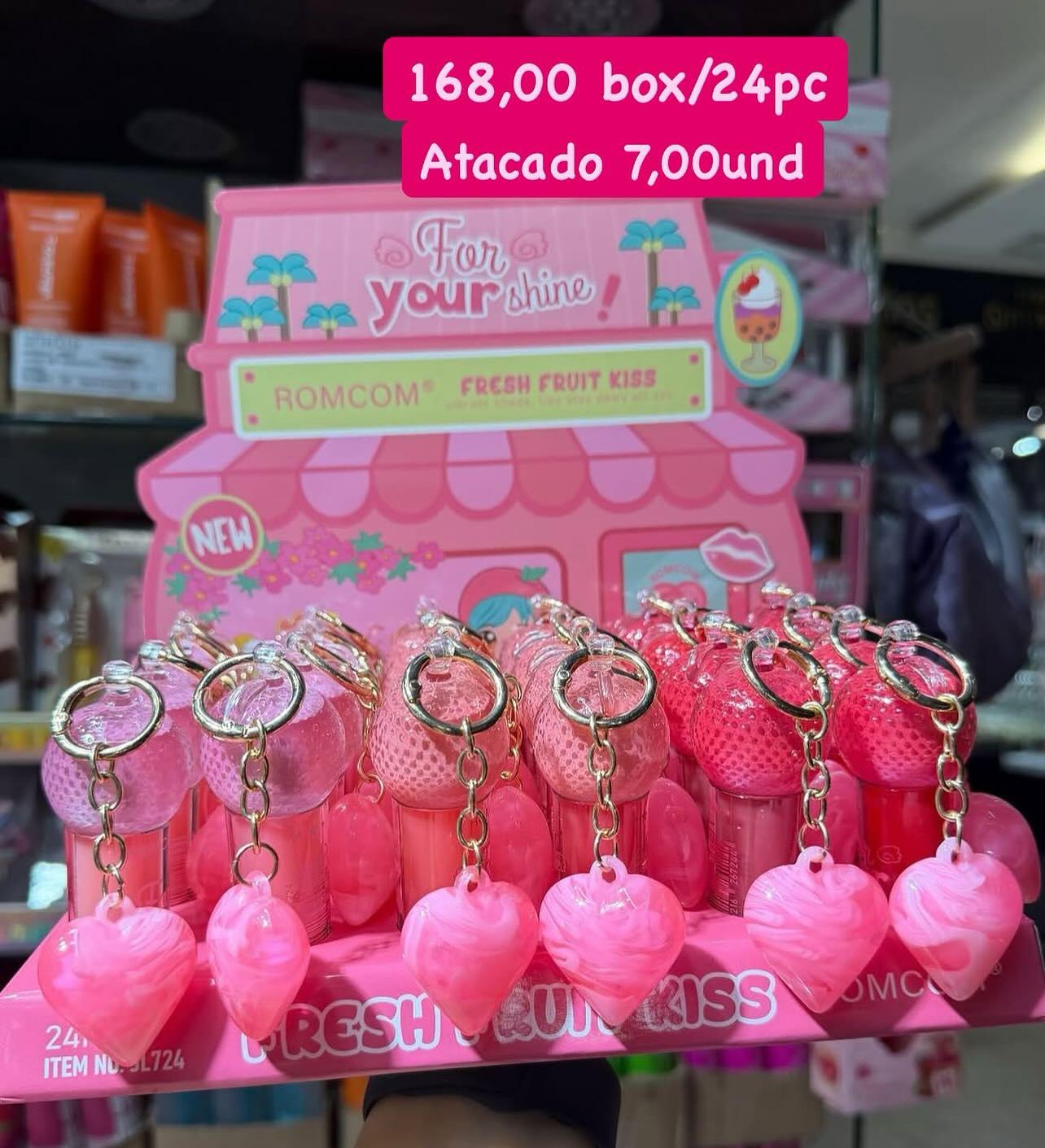 Lip Gloss Fresh Fruit Kiss Romcom JL724