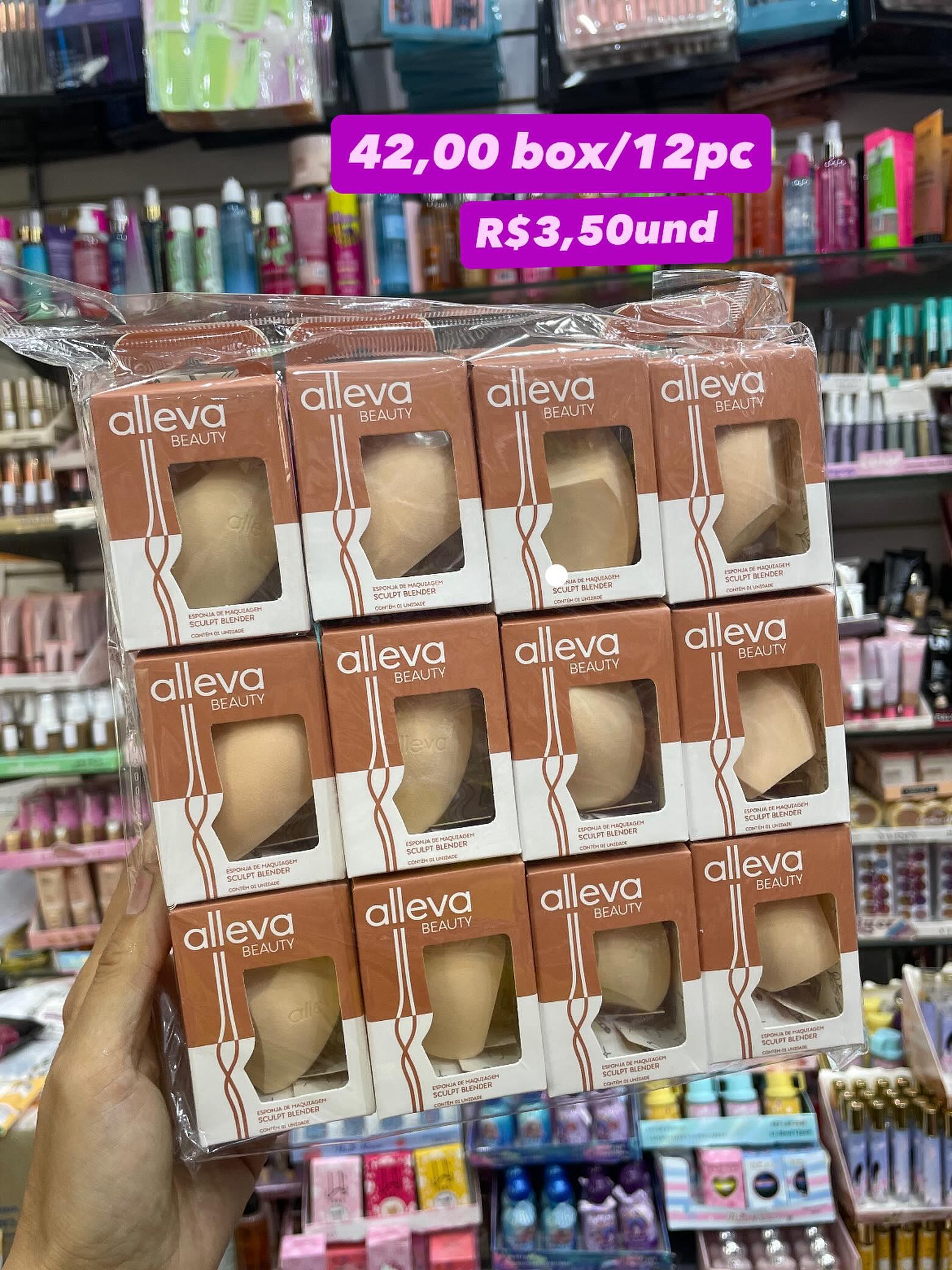 Esponja de Maquiagem Sculpt Blender Alleva Beauty