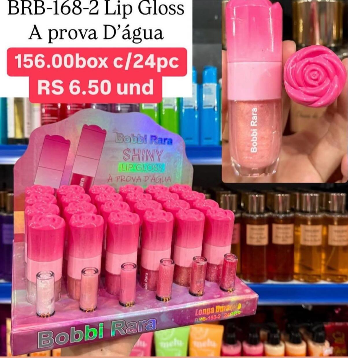 Lip Gloss Shiny à Prova D’Água Bobbi Rara BRB-168-2