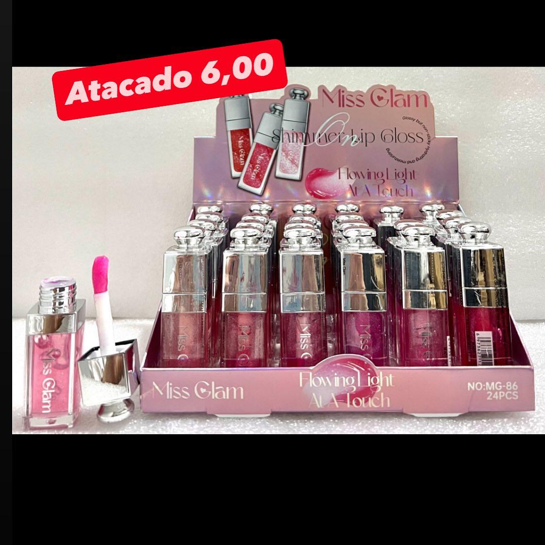 Gloss Labial Shiny Flowing Light Miss Glam MG-86