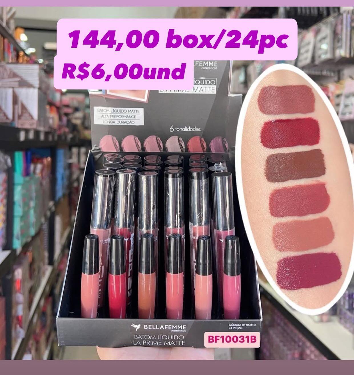 Batom Líquido Matte La Prime Matte Bellafemme BF10031B