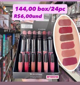 Batom Líquido Matte La Prime Matte Bellafemme BF10031B