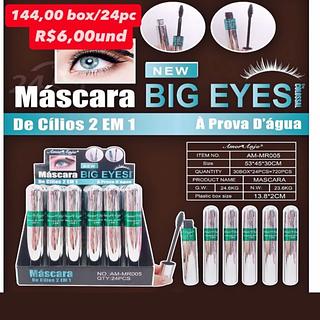 Máscara de Cílios Big Eyes 2 em 1 Amor Anjo AM-MR005