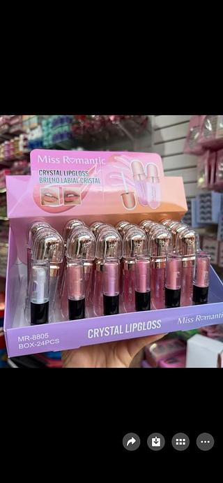 Lipgloss crystal miss romantic cx com 24