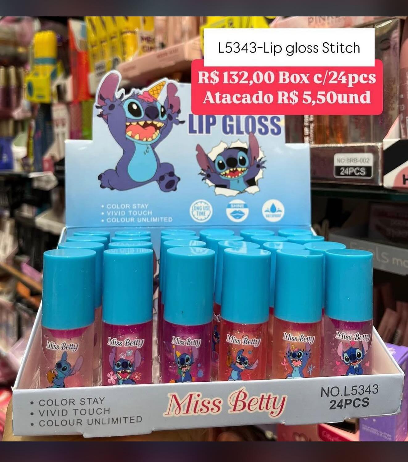 Lip Gloss Miss Betty Stitch L5343