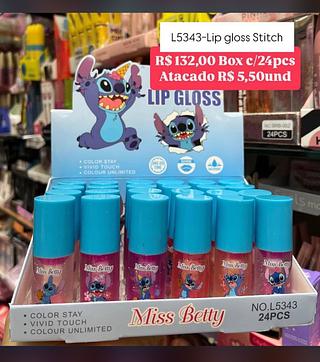 Lip Gloss Miss Betty Stitch L5343