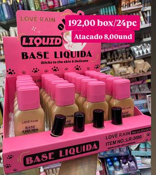 Base Líquida Love Rain Resistente à Água LR-3080