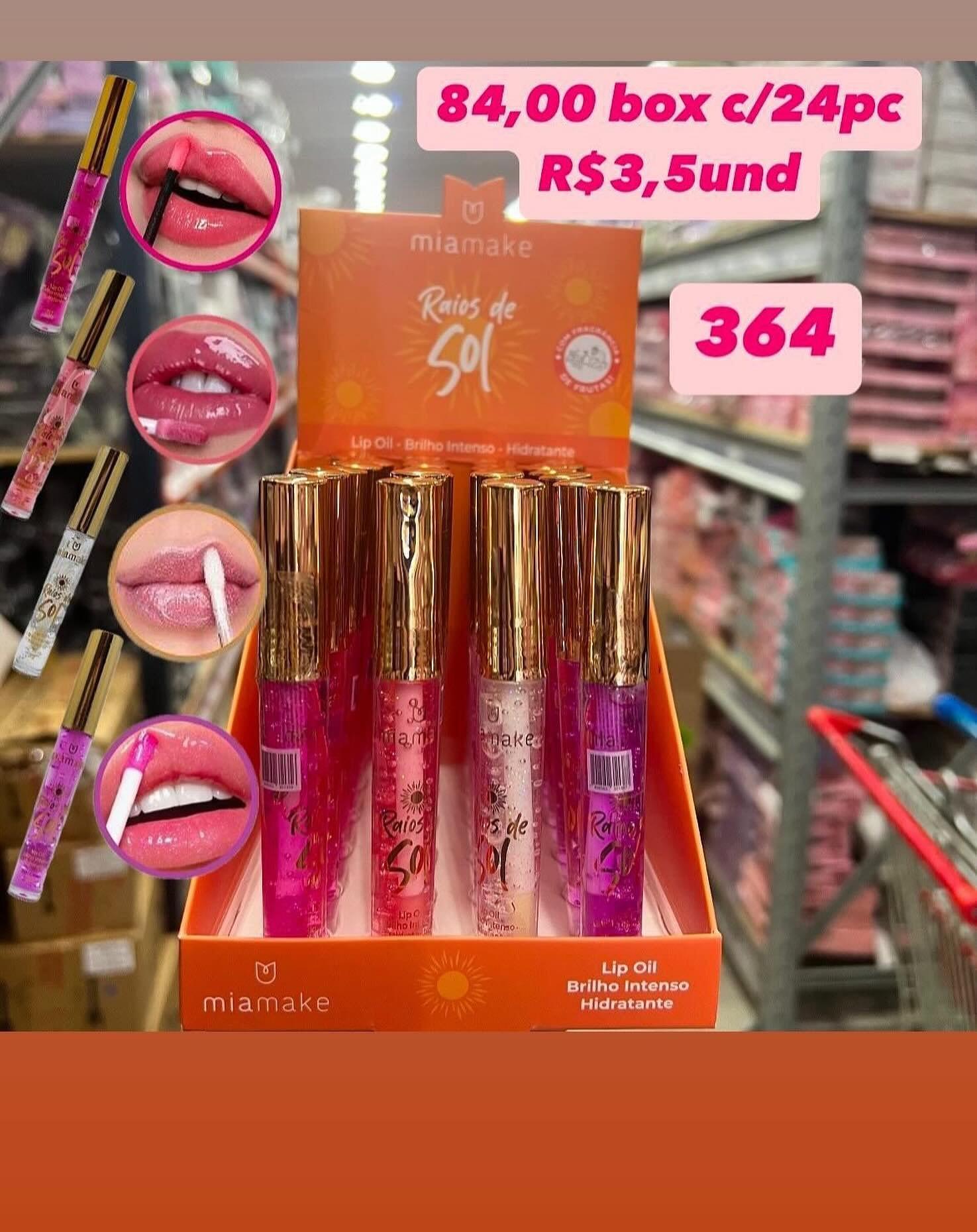Lip Oil Raios de Sol MiaMake