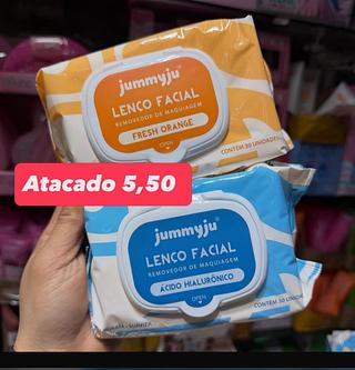 Lenço Facial Removedor de Maquiagem Jummyju 30 Unidades