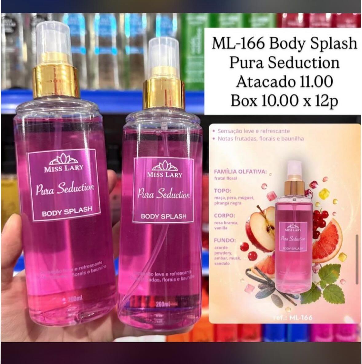 Body Splash Pura Seduction Miss Lary ML-166 200ml