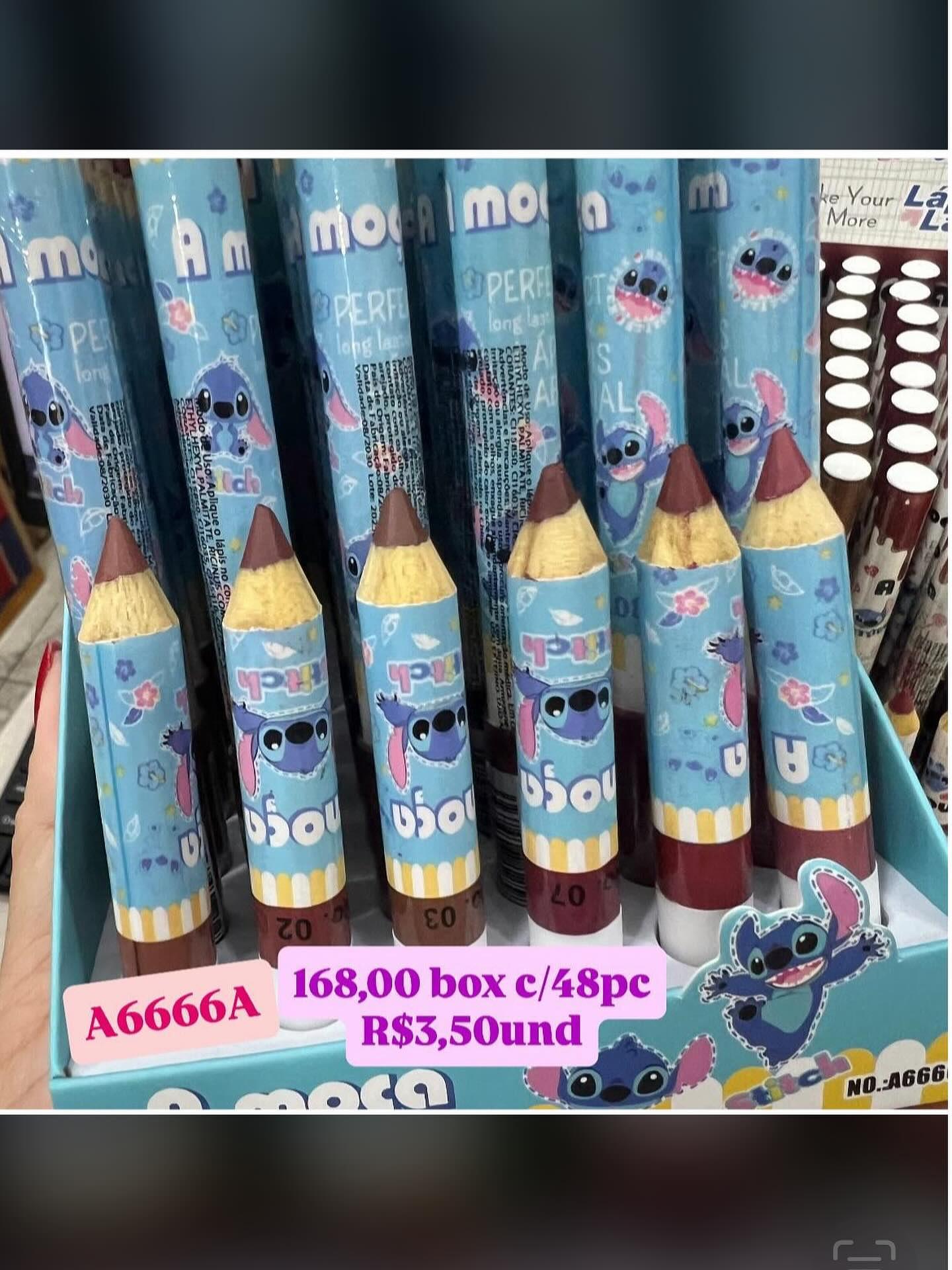 Lápis Labial Stitch A6666A