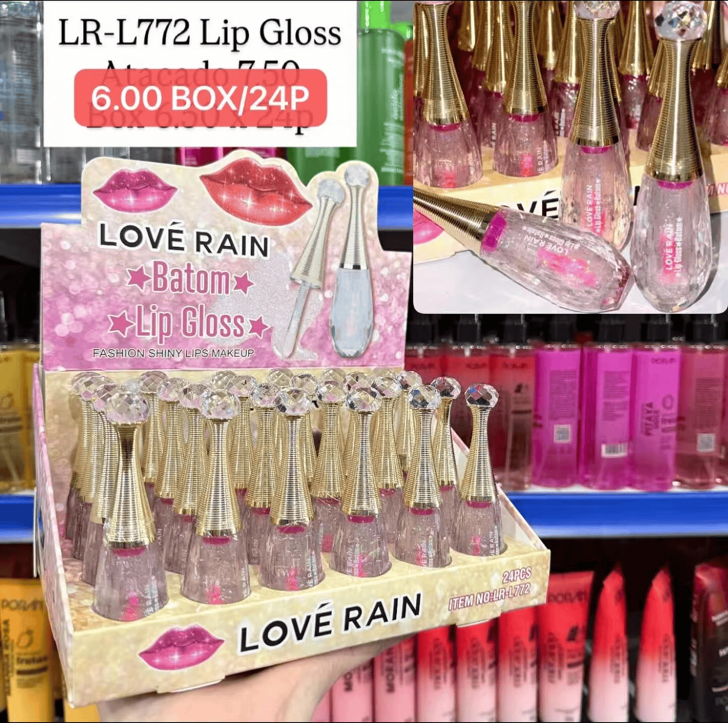 Lip Gloss Love Rain LR-L772