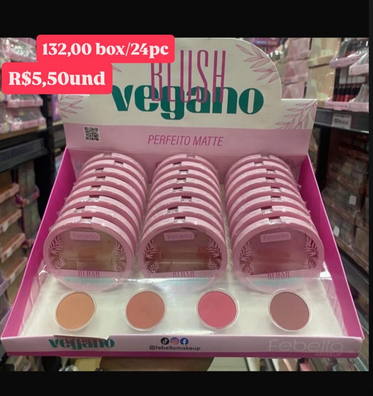 Blush Vegano Perfeito Matte Febella
