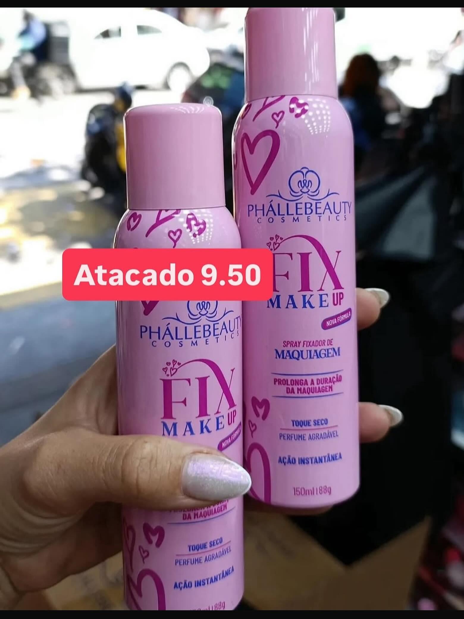 Spray Fixador de Maquiagem Fix Makeup PhálleBeauty