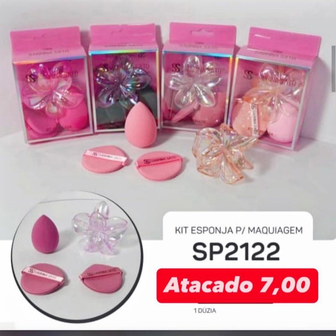 Kit de Esponjas para Maquiagem Sabrina Sato SP2122