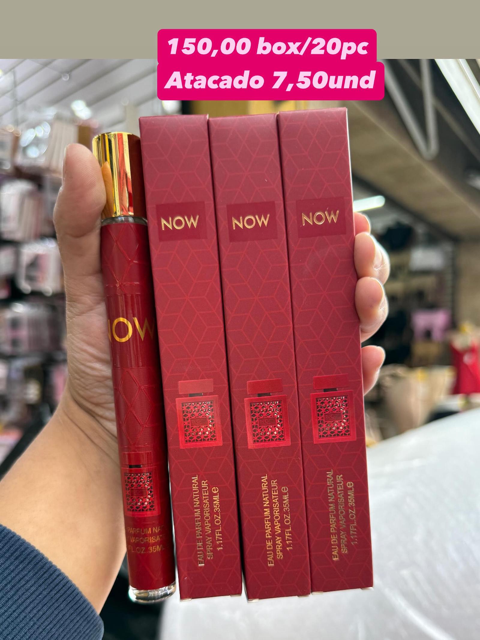 Perfume Now 35ml — variante vermelha