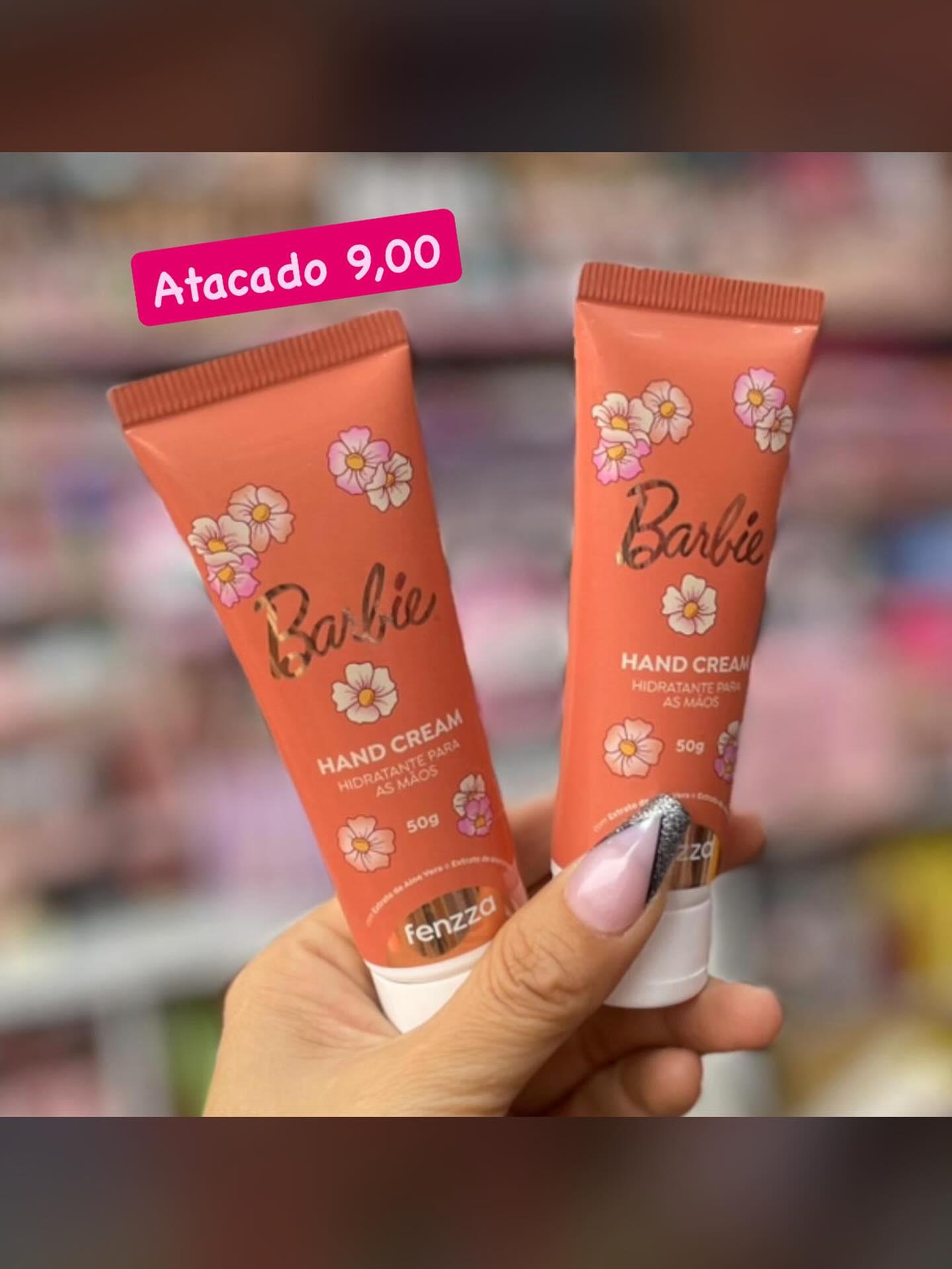 Creme para as Mãos Barbie Fenzza 50g