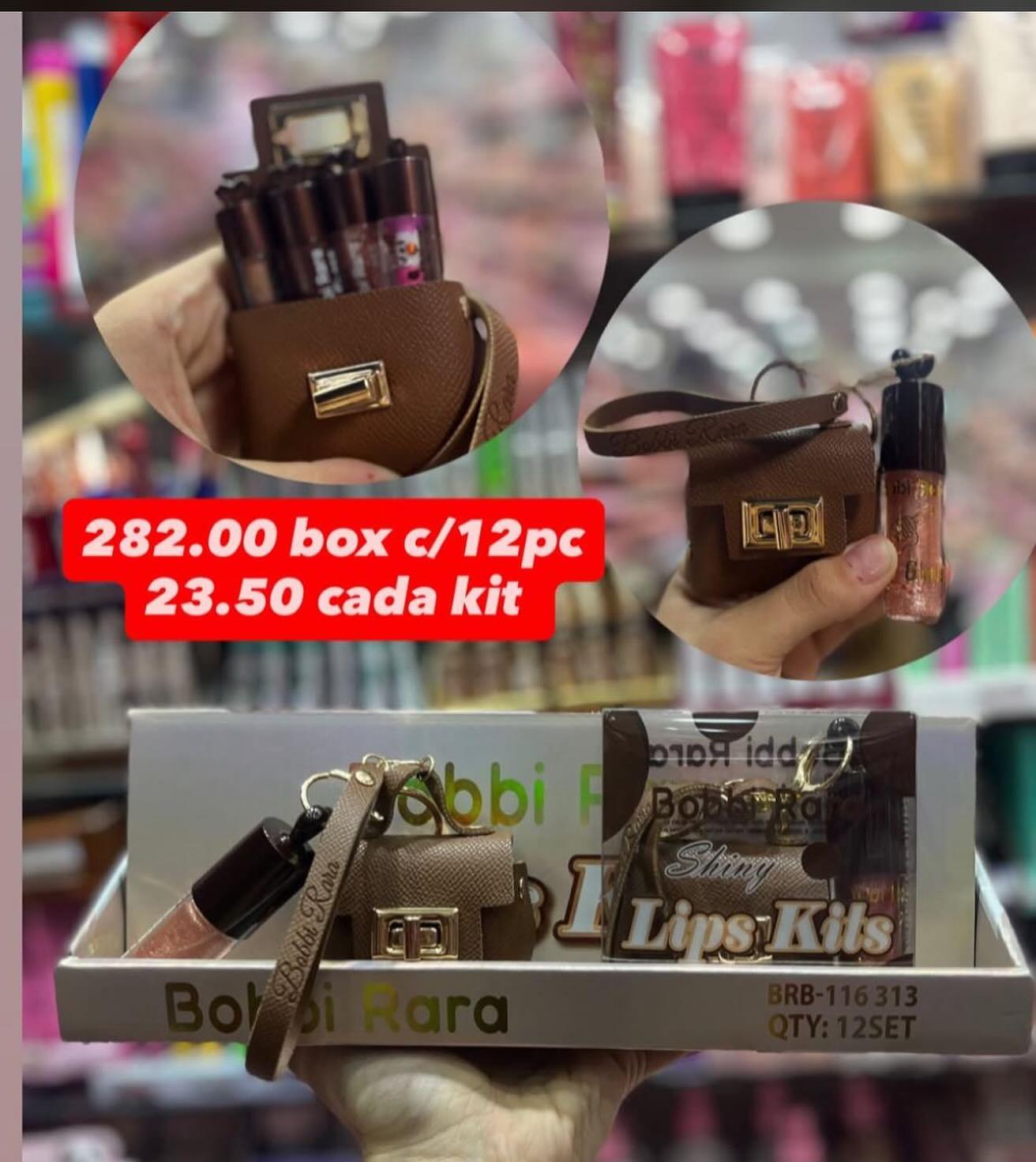 Kit Lips Kits com Bolsinha Bobbi Rara BRB-116 313