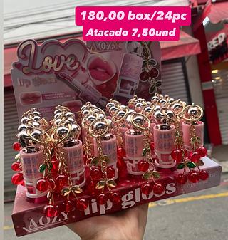 Gloss Labial Love AozY com Chaveiro