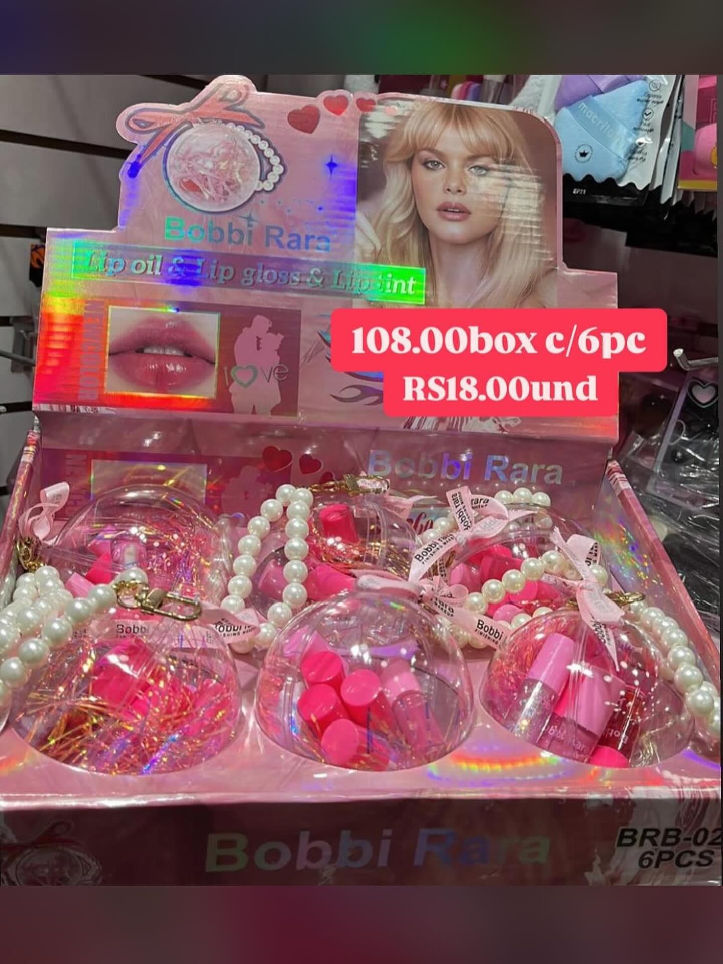 Kit de Lábios Lip Oil, Lip Gloss e Lip Tint Bobbi Rara BRB-02