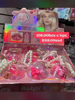 Kit de Lábios Lip Oil, Lip Gloss e Lip Tint Bobbi Rara BRB-02