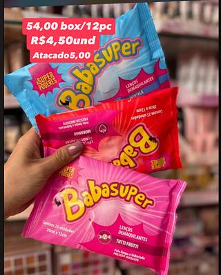 Lenços Demaquilantes BabaSuper