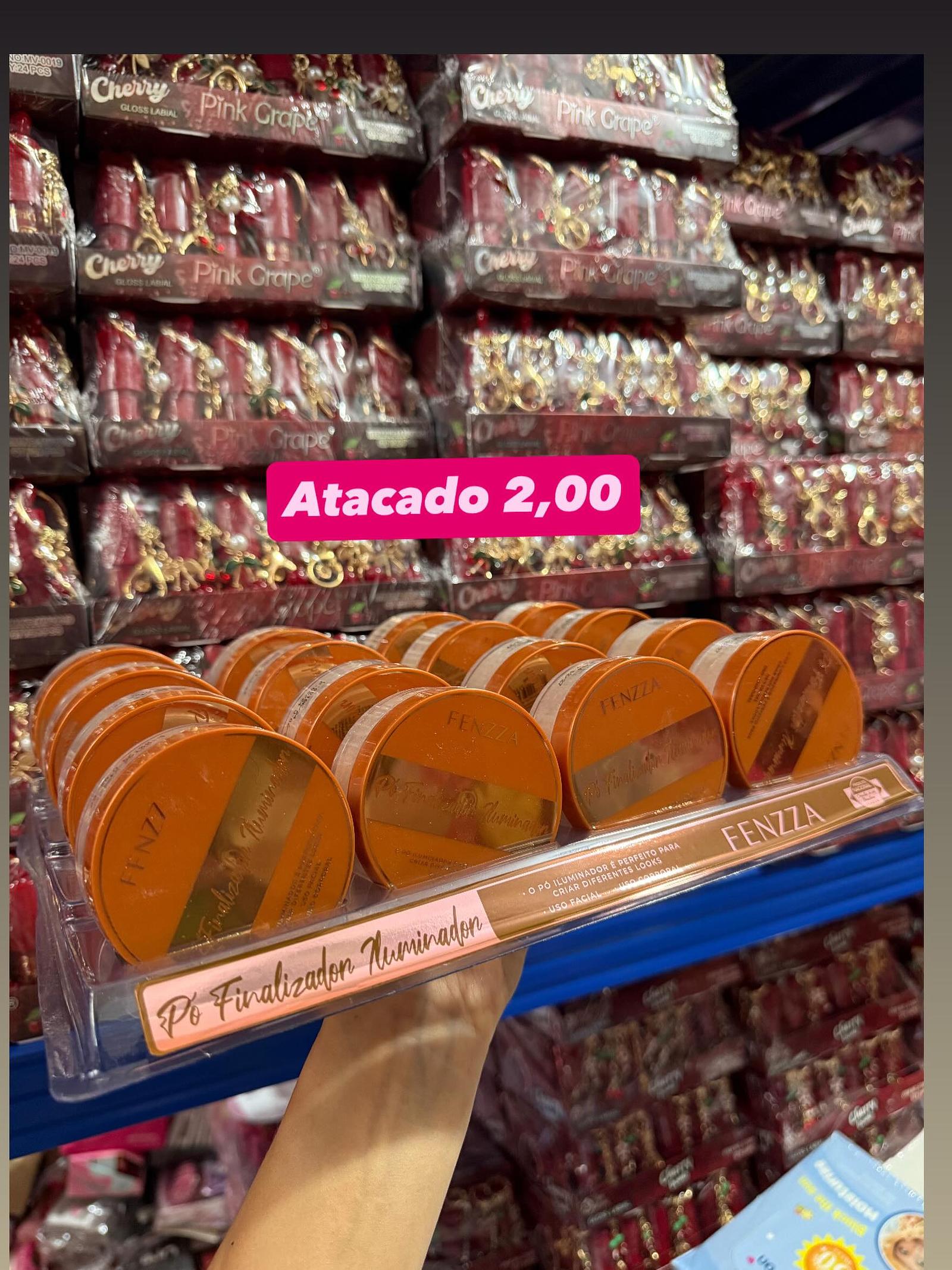 Pó Finalizador Iluminador Fenzza