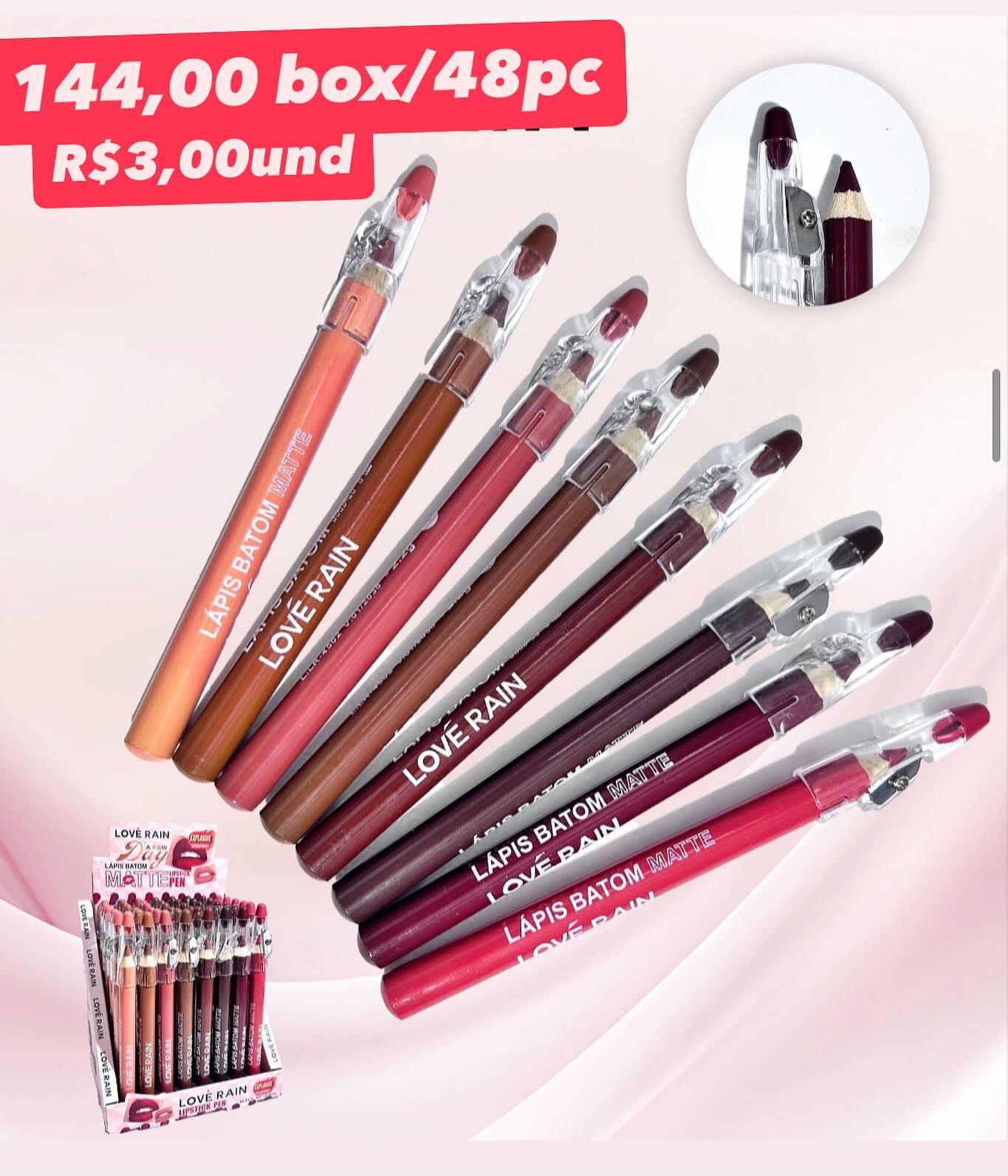Lápis Batom Matte Love Rain