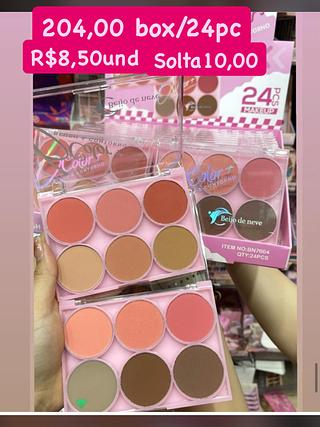 Paleta Duo Color + Contorno Beijo de Neve BN7004