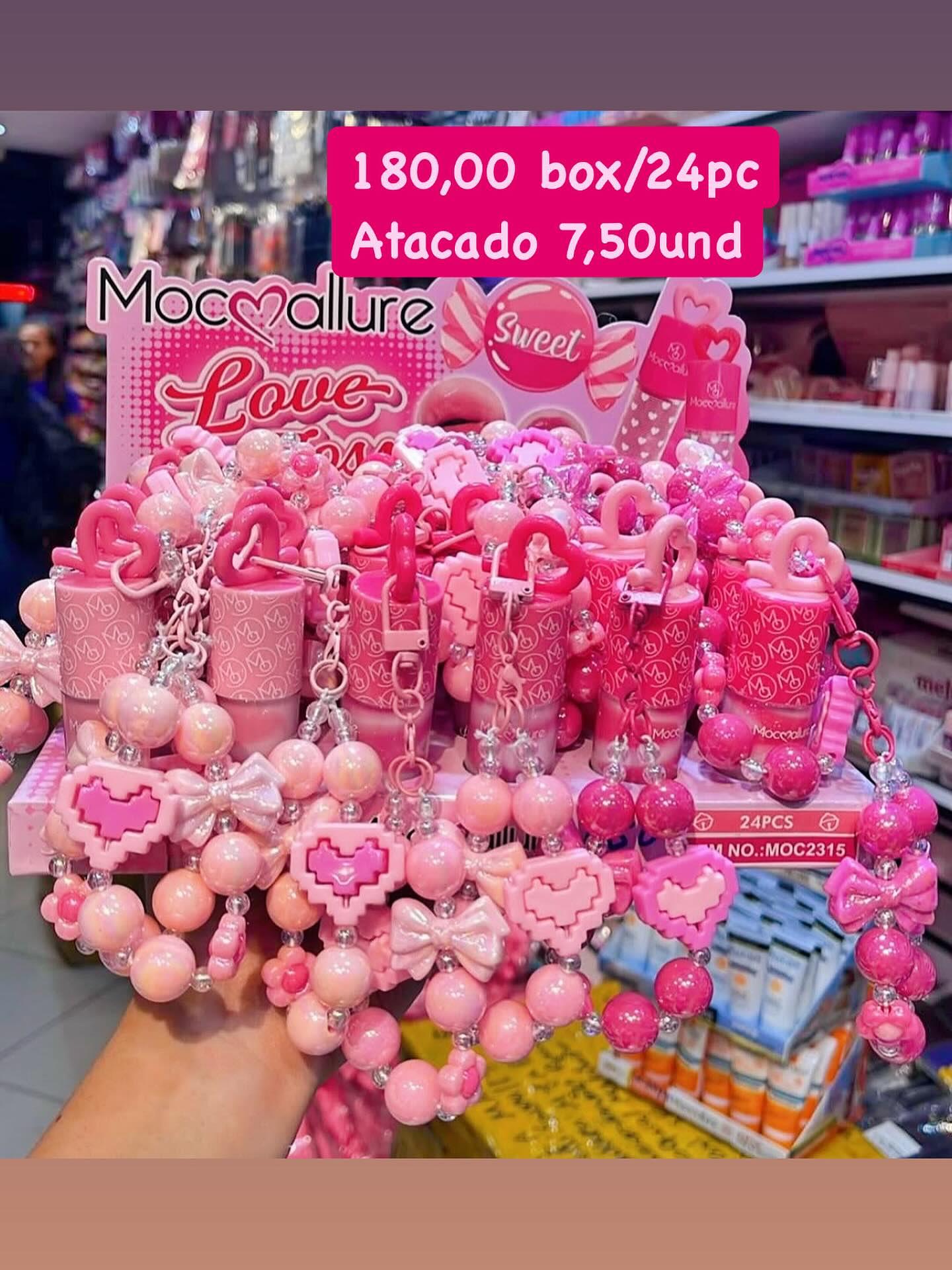 Chaveiro de Bolsa com Miçangas Mocallure MOC2315