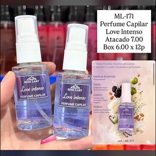 Perfume Capilar Love Intenso Miss Lary ML-171 30ml