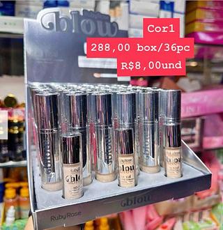 Base Líquida Oh My Skin! Glow Ruby Rose — Cor 1