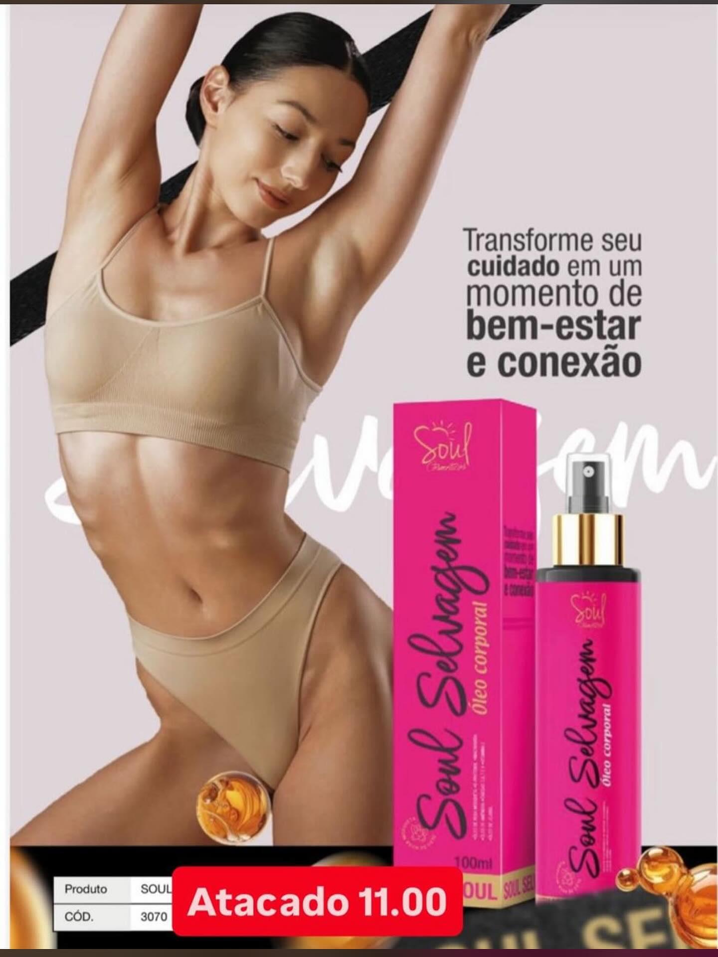 Óleo Corporal Soul Selvagem 100ml