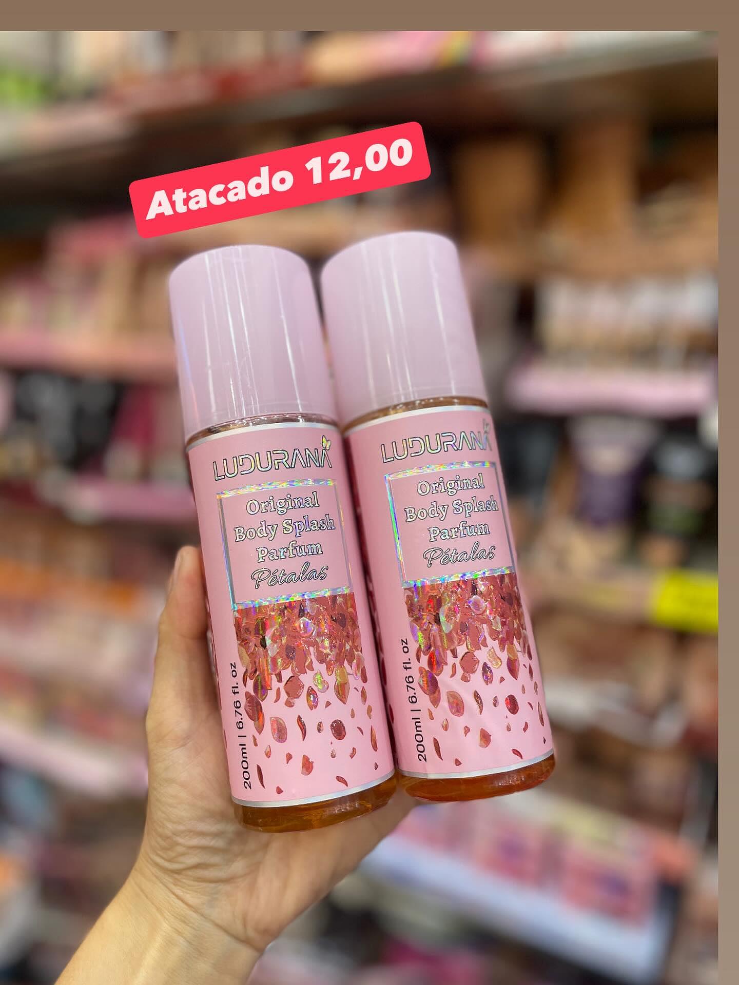 Body Splash Parfum Pétalas Original Ludurana 200ml