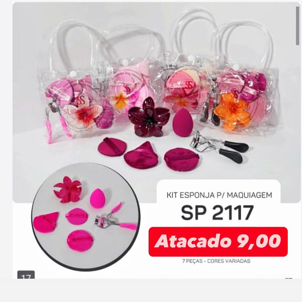 Kit de Esponjas para Maquiagem Sabrina Sato SP 2117