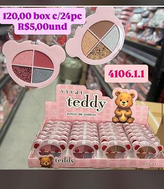 Paleta de Sombras Vivai Teddy 4106.1.1