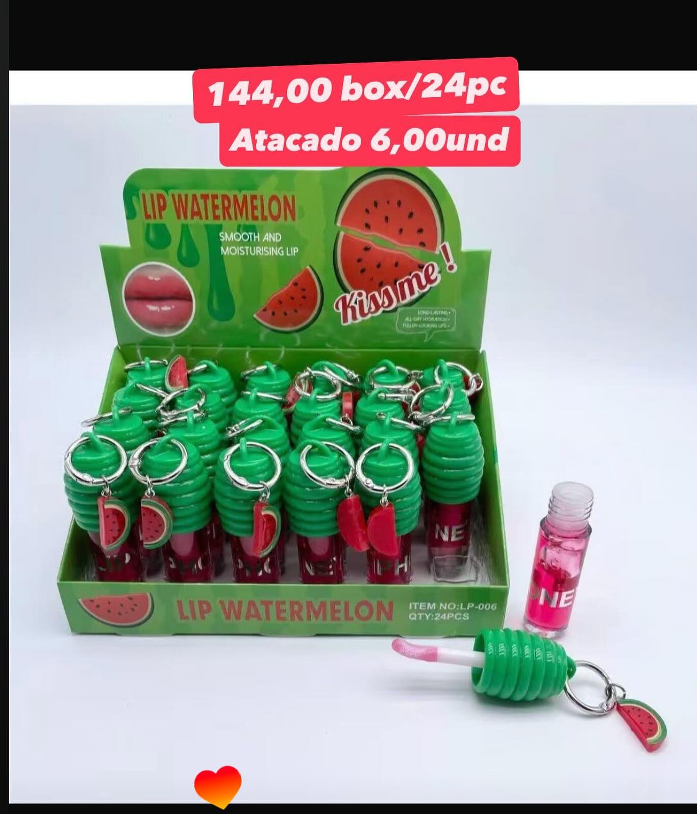 Lip Watermelon Kiss Me com Chaveiro LP-006