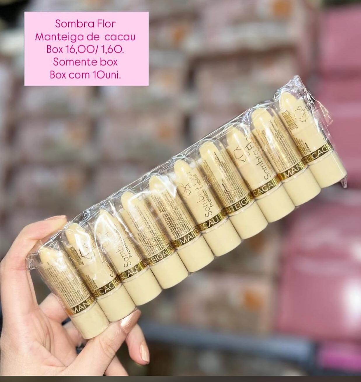 Balm Labial Manteiga de Cacau Sombra Flor