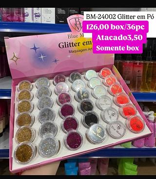 Glitter em Pó Blue Moon BM-24002