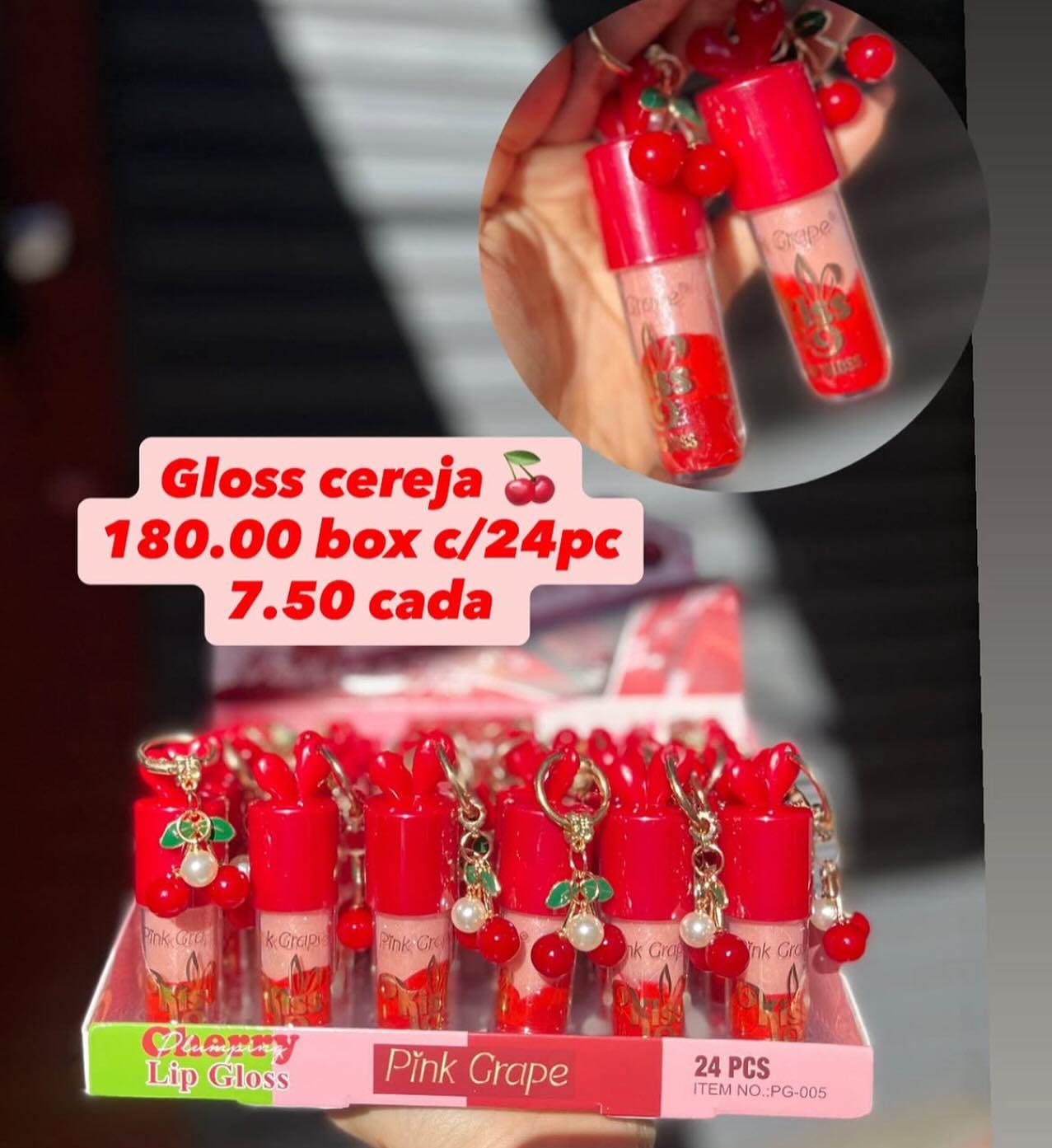 Gloss Cereja Pink Grape PG-005
