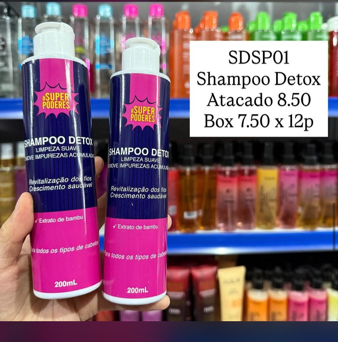 Shampoo Detox Super Poderes SDSP01 200ml