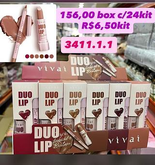 Duo Lip Vivai — Lápis Labial e Batom 3411.1.1
