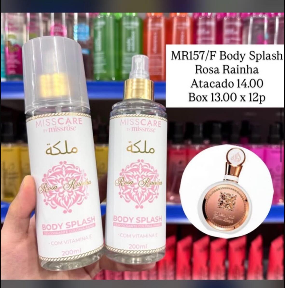 Body Splash Rosa Rainha MissCare MR157/F