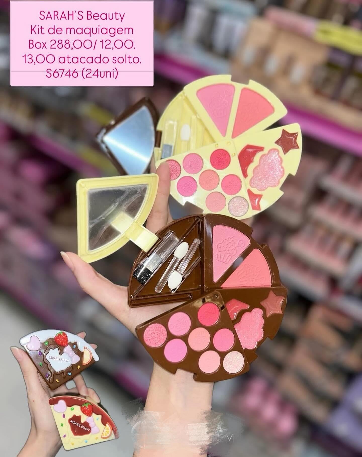 Kit de Maquiagem Sarah's Beauty S6746