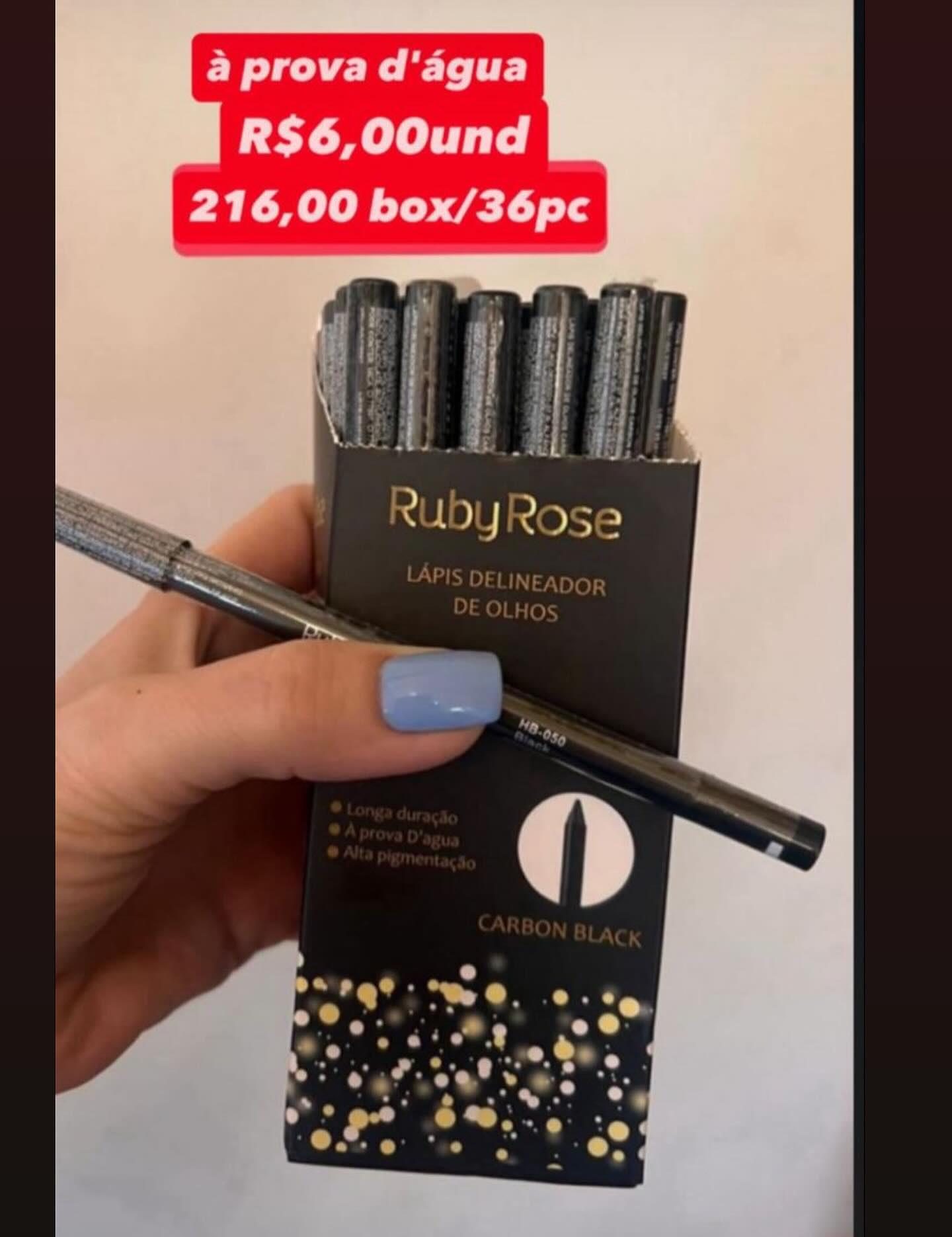 Lápis Delineador de Olhos Ruby Rose HB-050