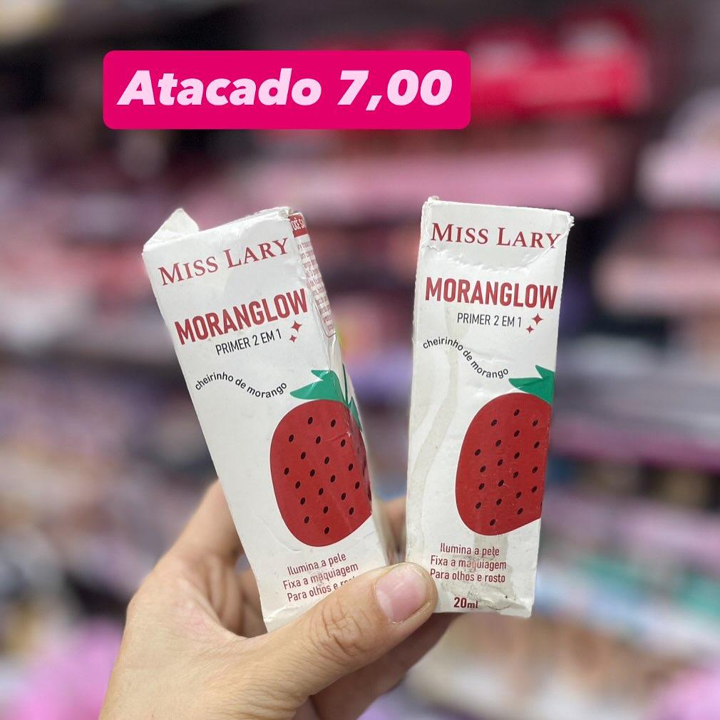 Primer 2 em 1 Moranglow Miss Lary 20ml