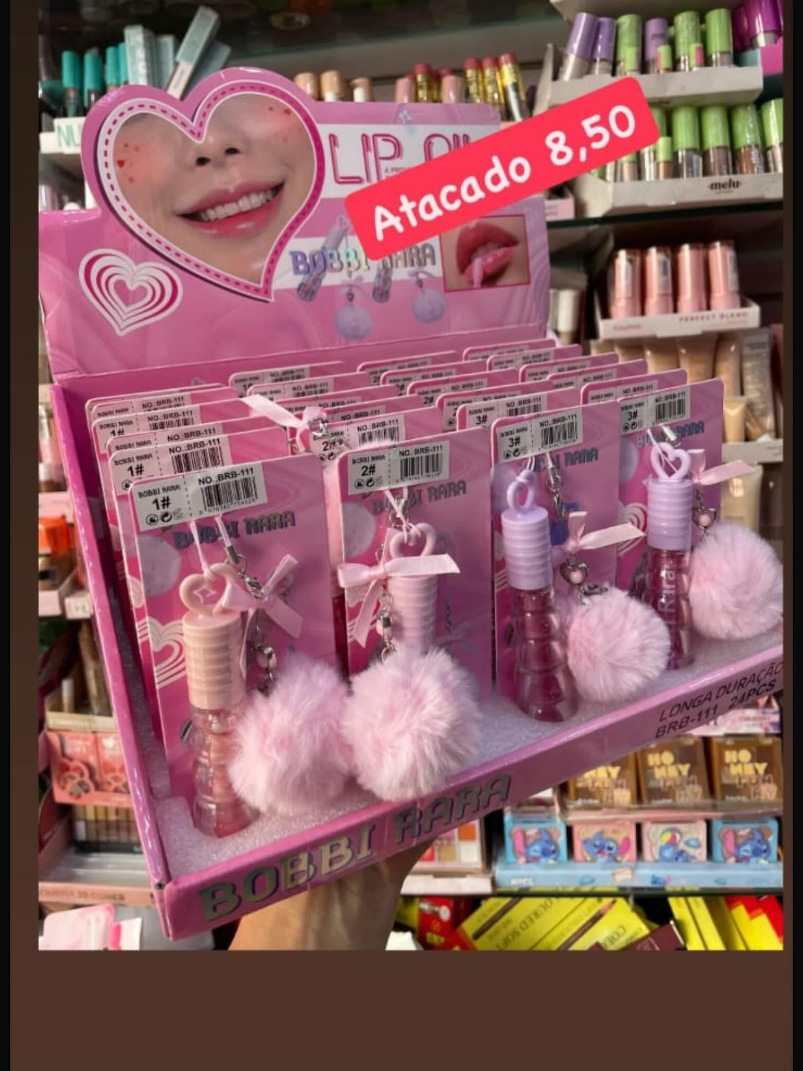 Lip Gloss Bobbi Rara com Chaveiro BRB-111
