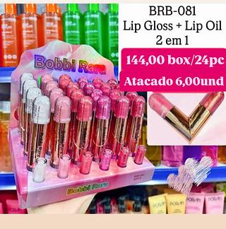 Lip Gloss + Lip Oil 2 em 1 Bobbi Rara BRB-081