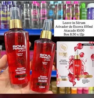 Leave-in Sérum Ativador de Escova Soul Perfect Liss 100ml