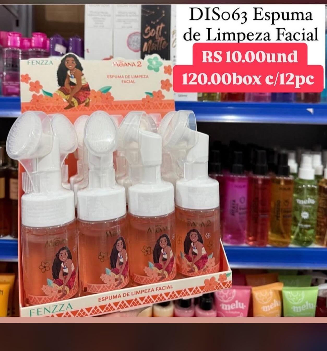 Espuma de Limpeza Facial Moana 2 Fenzza DISo63
